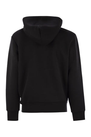 MONCLER Oversized Neoprene Hoodie