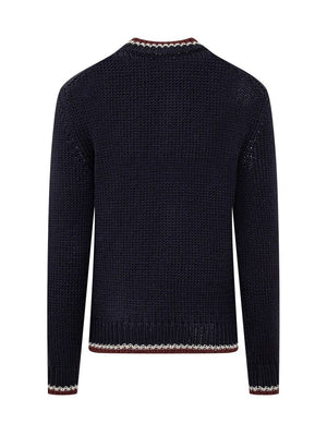 MONCLER Men's Cashmere Crew Neck Sweater