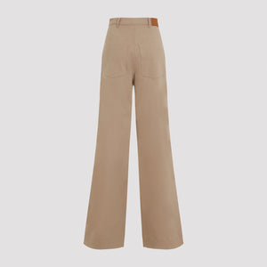 MONCLER Chic Cotton Blend Pants for Women - FW24 Collection