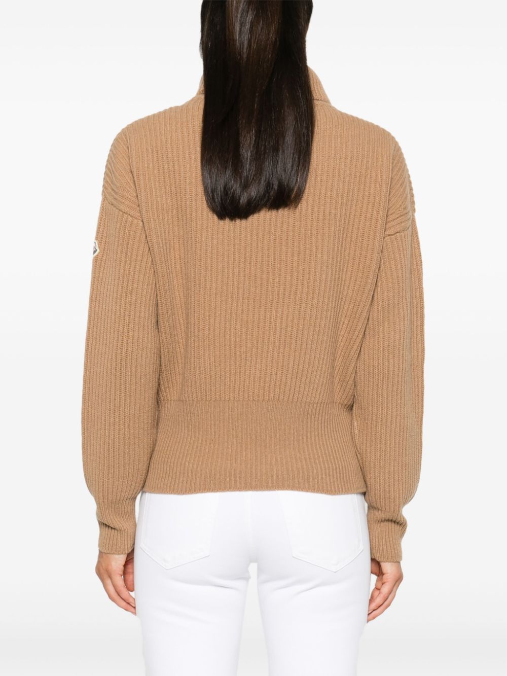 MONCLER High Neck Wool Sweater for Women