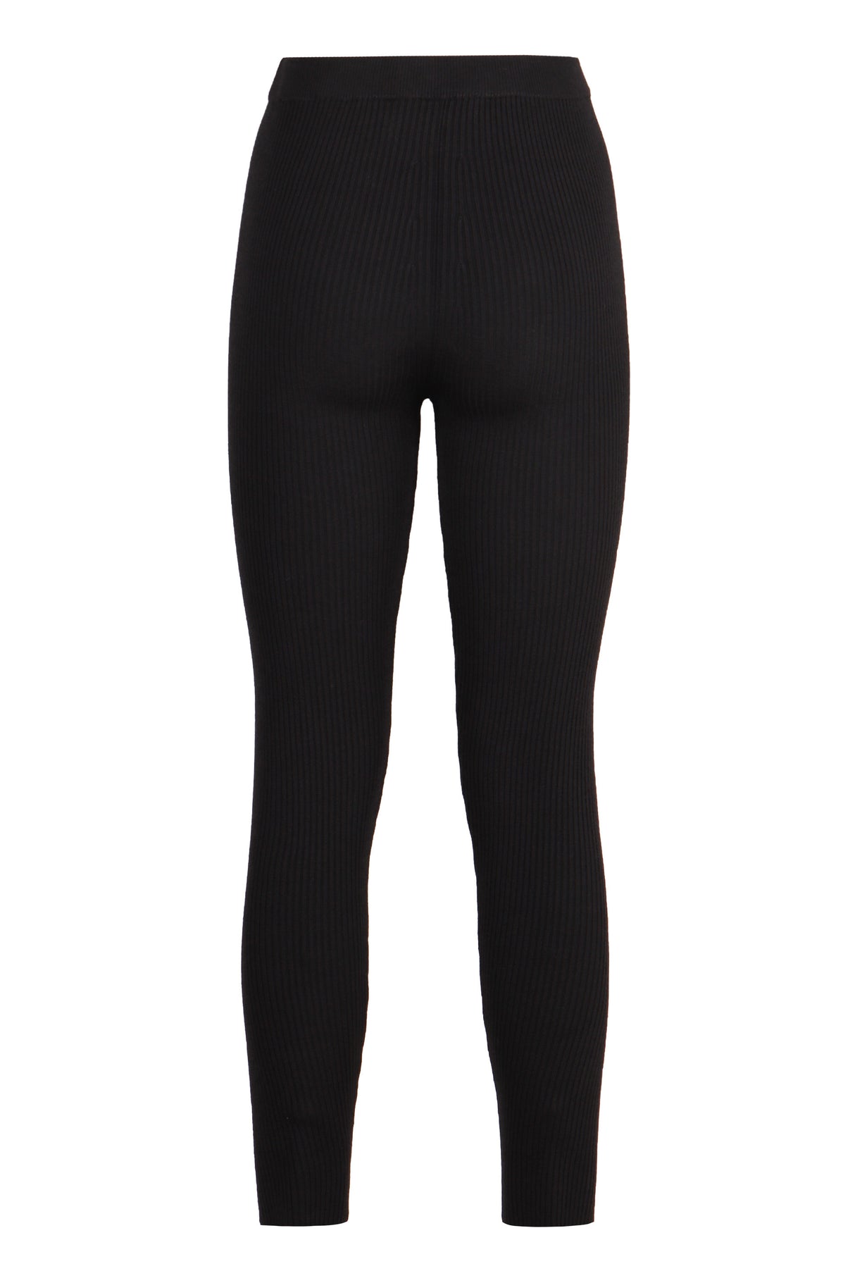 MONCLER High-Waist Knit Leggings for Women