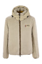 MONCLER GRENOBLE Reversible Short Down Jacket in Teddy - Men’s Mini