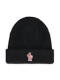 MONCLER Men's Classic Winter Hat - 100% Virgin Wool