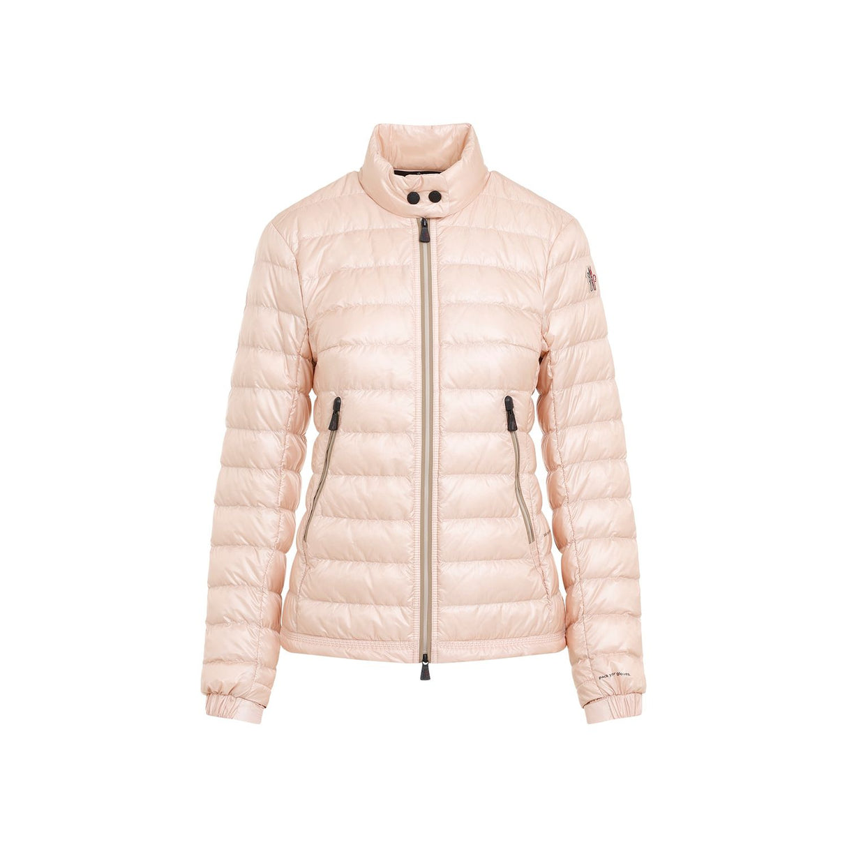 MONCLER GRENOBLE Luxury Nude Puffer Jacket