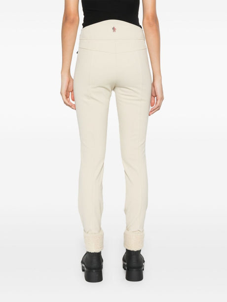 MONCLER GRENOBLE Women's Beige Sport Pants - Perfect for Fall 2024