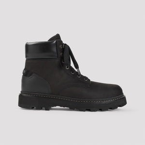 MONCLER Men's Leather Boots - Fall Winter 2024 Collection