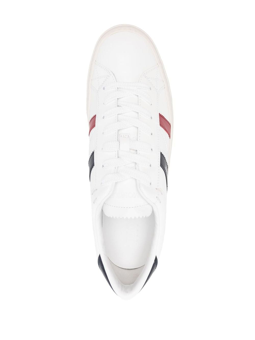 MONCLER Sleek Low Top Leather Sneakers