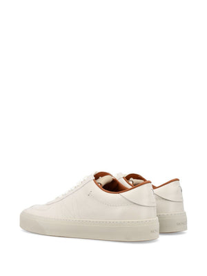 MONCLER Classic Smooth Leather Sneakers with 3CM Sole Height