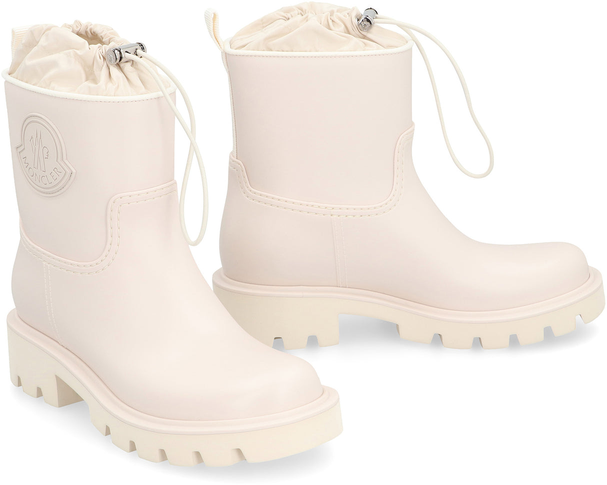 MONCLER Chic Kickstream Rubber Rain Boots