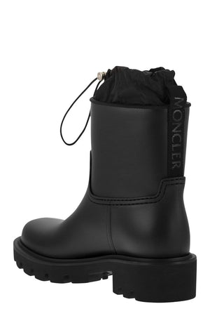 MONCLER Chic Mini Rain Ankle Boots - Waterproof & Stylish