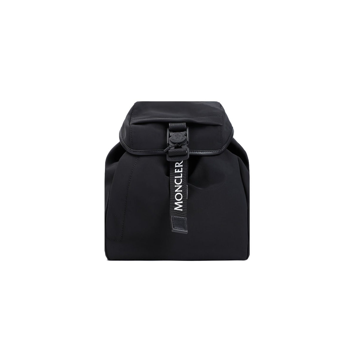 MONCLER Chic Mini Backpack in Black - 22x25x14 cm