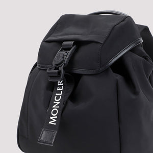 MONCLER Chic Mini Backpack in Black - 22x25x14 cm