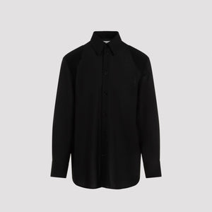 JIL SANDER Virgin Wool Long Sleeve Shirt for Men