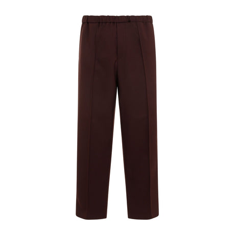 JIL SANDER Chic Polyester Trousers for Women