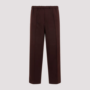 JIL SANDER Classic Polyester Trousers