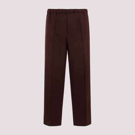 JIL SANDER Classic Polyester Trousers