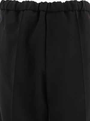 JIL SANDER Classic Polyester Trousers