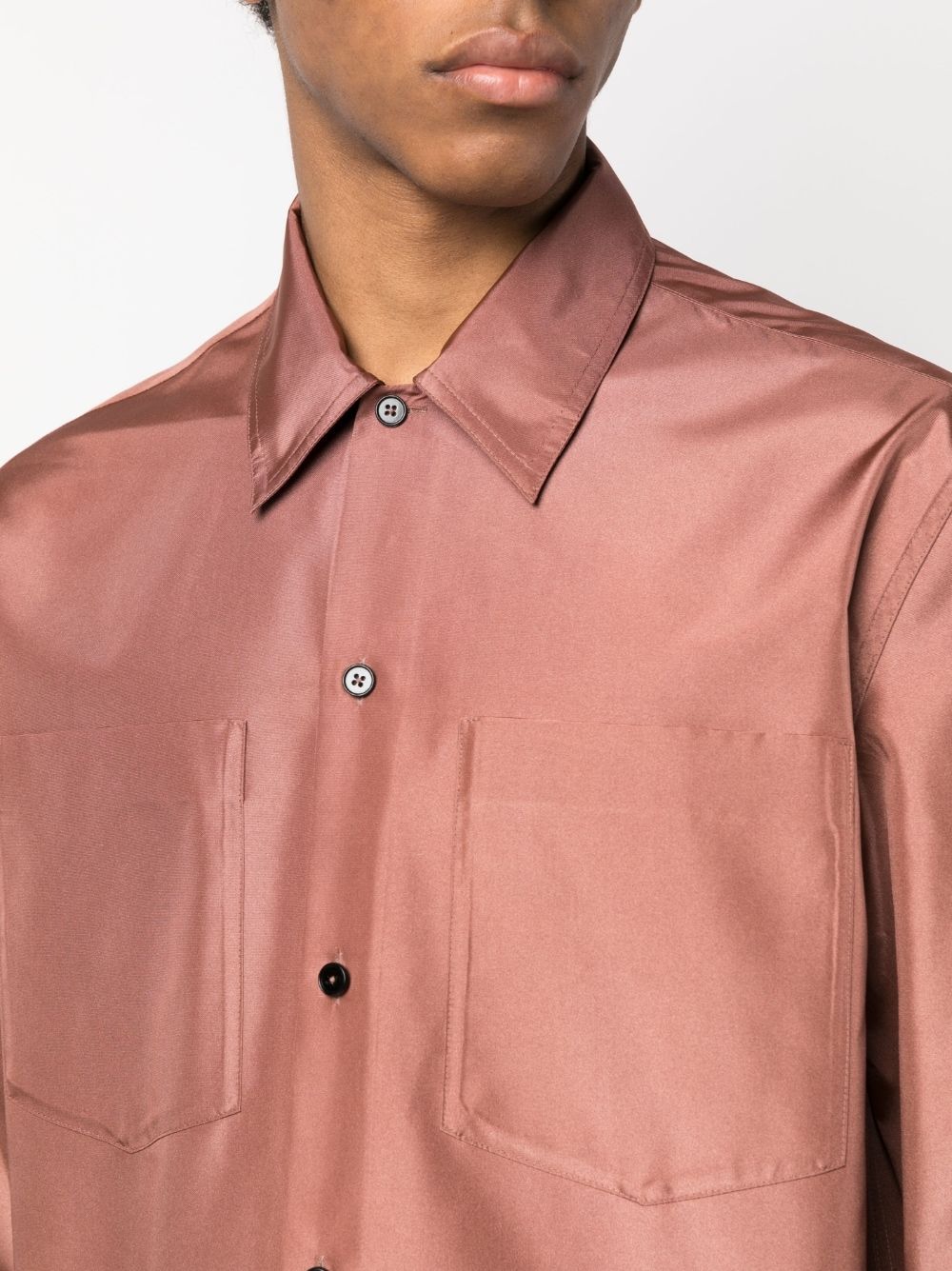 JIL SANDER Rosewood Shirt for Men - SS23 Collection