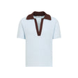 JIL SANDER Classic Short Sleeve Knit Polo for Men