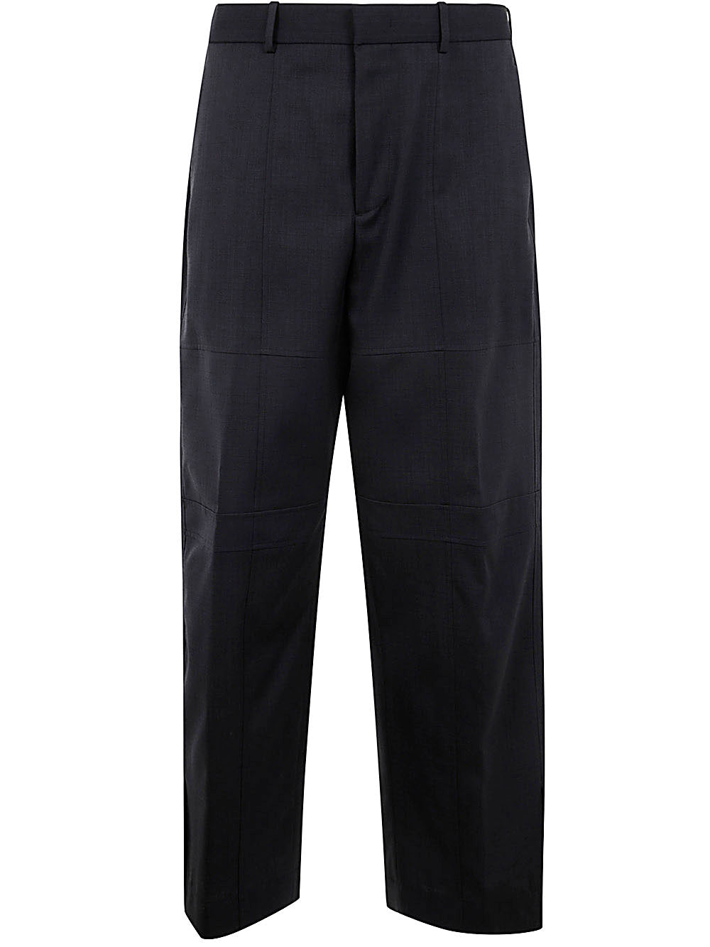 JIL SANDER Relaxed Fit Wool Trousers for Men