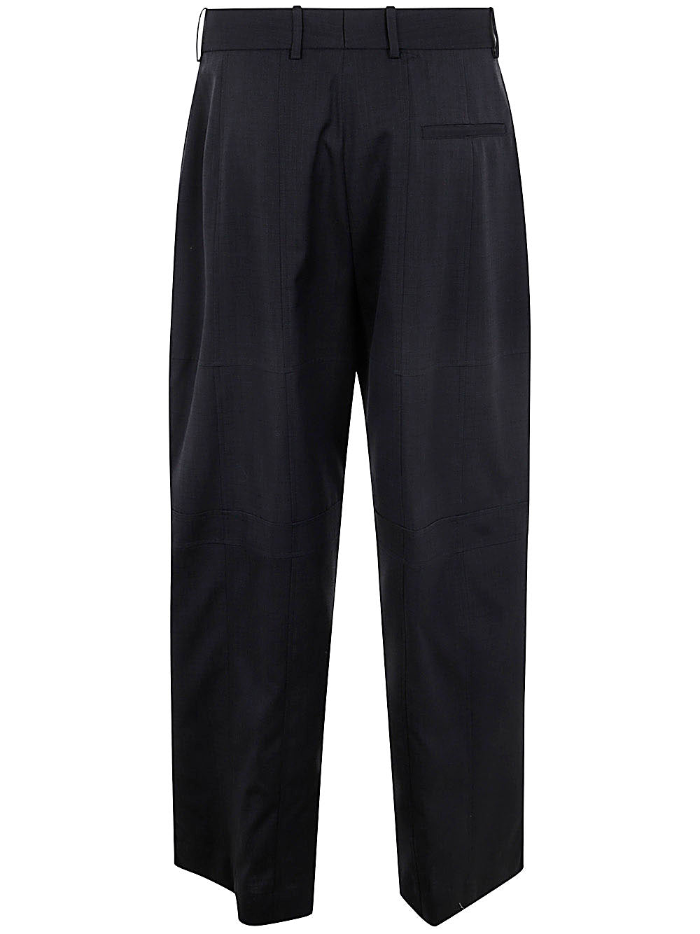 JIL SANDER Relaxed Fit Wool Trousers for Men