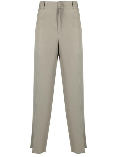 JIL SANDER Relaxed Fit Flat Front Trousers for Men