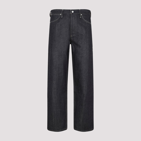 JIL SANDER Blue Straight Leg Jeans for Women