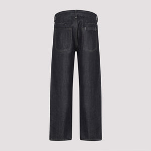 JIL SANDER Blue Straight Leg Jeans for Women