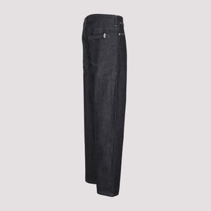 JIL SANDER Blue Straight Leg Jeans for Women