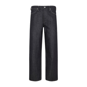 JIL SANDER Blue Straight Leg Jeans for Women