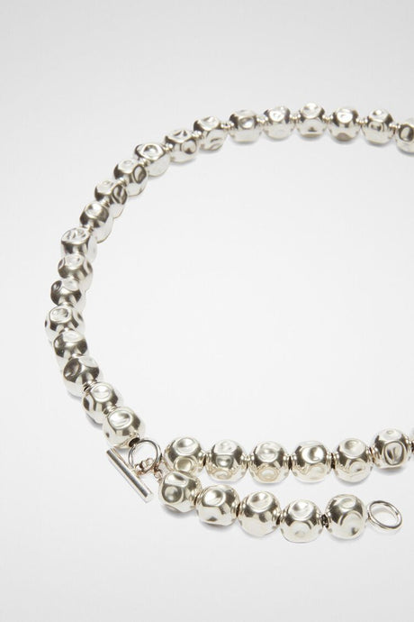 JIL SANDER Sleek Silver Chain Necklace for Men - SS23 Collection