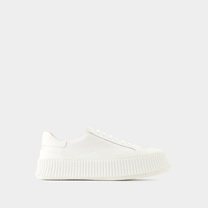 JIL SANDER White Sneakers for Men - Spring/Summer 2024 Collection