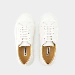 JIL SANDER White Sneakers for Men - Spring/Summer 2024 Collection