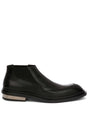 JIL SANDER Men's Low Leather Boots - FW24 Collection