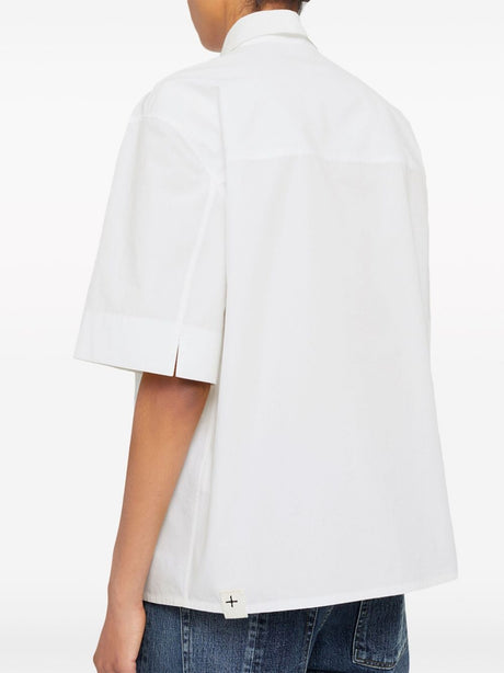 JIL SANDER New Fashion Item for Women: White Tunic Top for 2024 Season