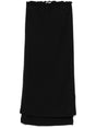 JIL SANDER Chic Double Layer Skirt for Women