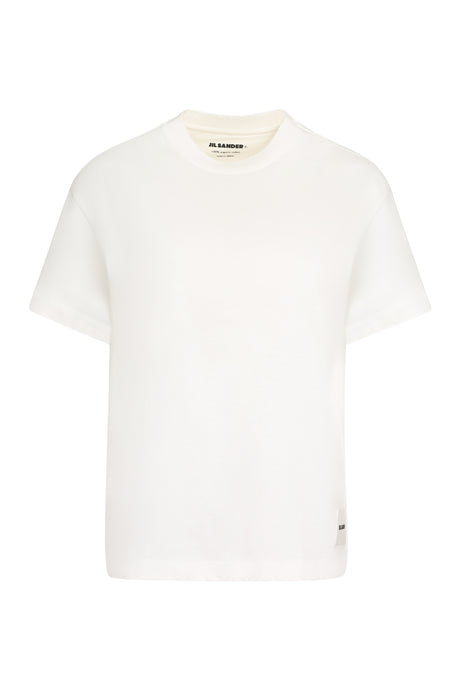 JIL SANDER Set of Three Women's Crew-Neck T-Shirts