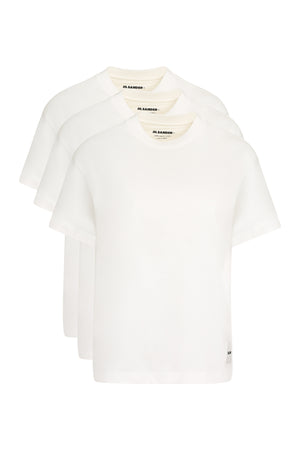 JIL SANDER Set of Three Women's Crew-Neck T-Shirts