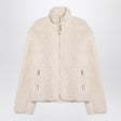 JIL SANDER Natural Leather Jacket with Zip for Women