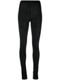 JIL SANDER Chic Black Legging Pants with Logo for Women