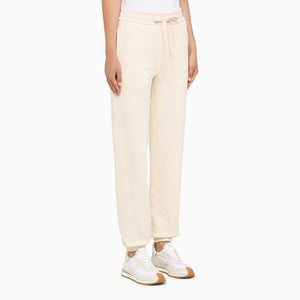 JIL SANDER Chic Beige Jogging Pants for Women