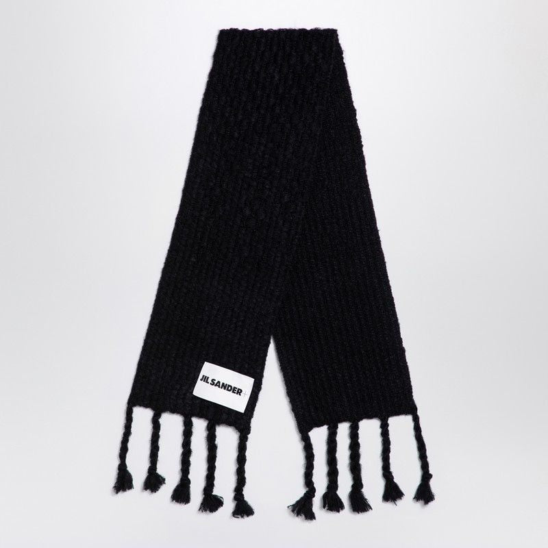 JIL SANDER Chic Mohair Blend Scarf for Women