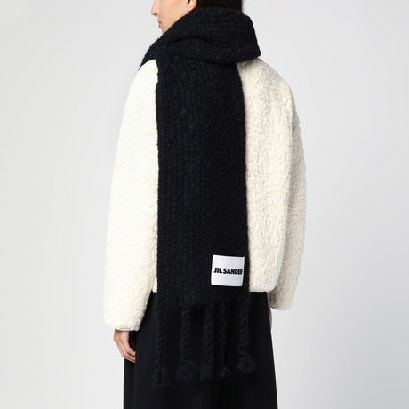 JIL SANDER Chic Mohair Blend Scarf for Women