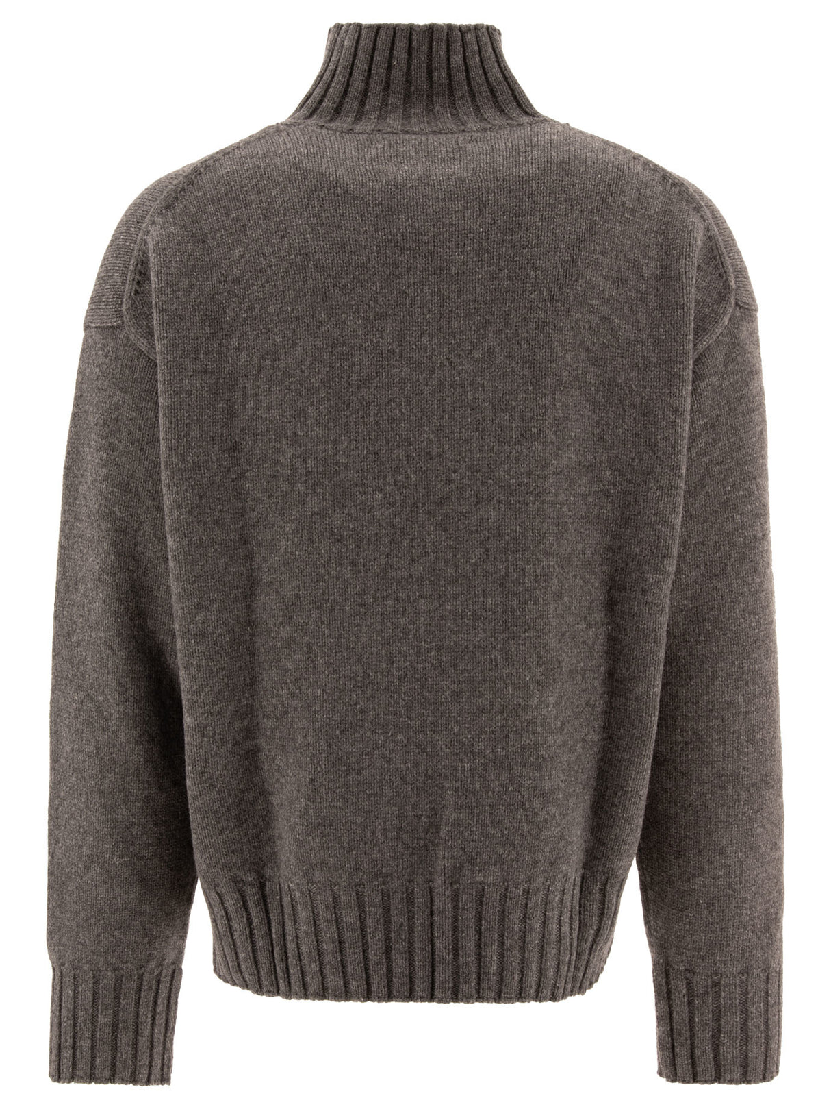 JIL SANDER Luxurious Wool Blend Turtleneck Sweater