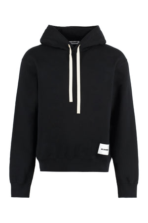 JIL SANDER Men's Classic Cotton Hoodie