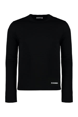 JIL SANDER Logo Long Sleeve T-Shirt for Men - FW24 Collection