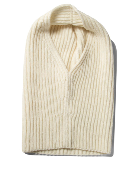 JIL SANDER Elite Ribbed Knit Wool Balaclava