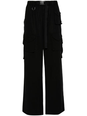 Y-3 Essential Black Cargo Pants