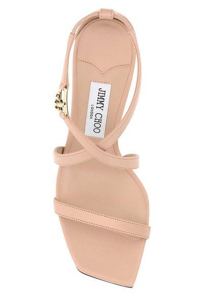 JIMMY CHOO Pink Jessica Sandal - SS24 Collection