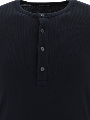 TOM FORD Men's 24FW Tunic Top - Black